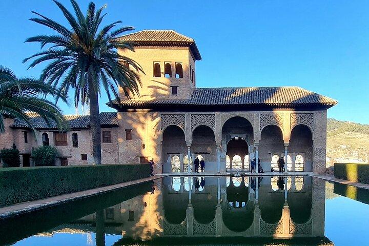 Trasferimento privato da/per Siviglia a/da Malaga e fermata Alhambra