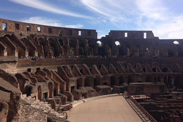 COLOSSEUM UNTERGRUND UND ARENA / BODEN Private Tour