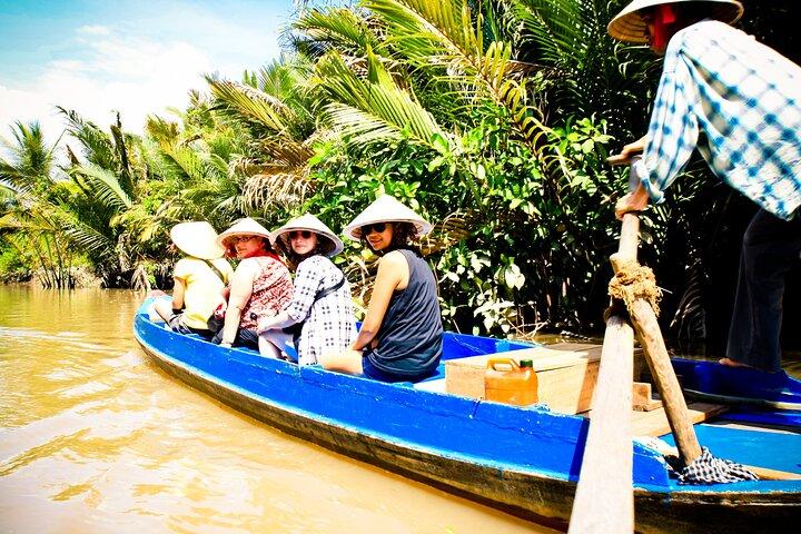 Tour di un'intera giornata per piccoli gruppi deluxe nel delta del Mekong
