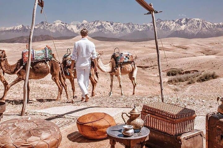 Private transfer from Marrakech to Agafay Desert