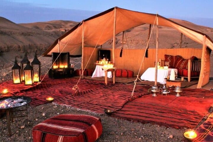 Private transfer from Marrakech to Agafay Desert