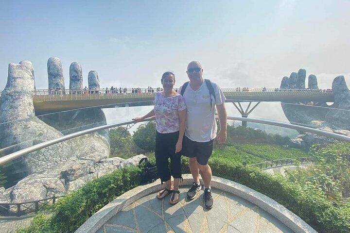 GOLDEN BRIDGE & BA NA HILLS von HOTELS in DA NANG oder HOI AN Stadt
