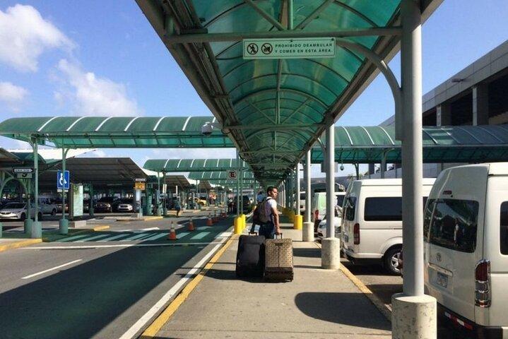 Delt transfer : PTY lufthavn til Panama City