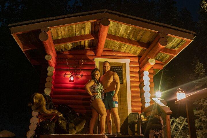 Tarde privada de sauna en verano y otoño (Rovaniemi)
