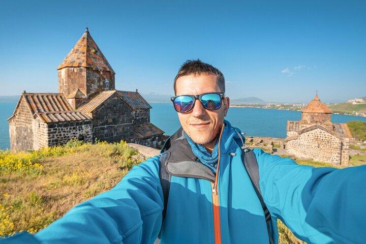 Private Wanderung durch Sevan
