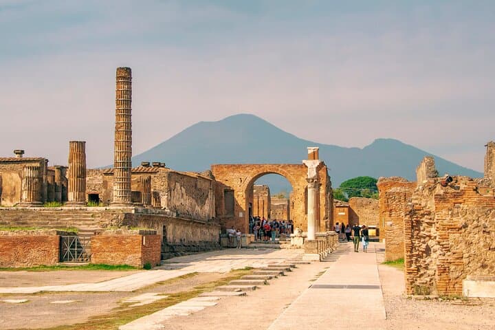 Visit to Pompeii and Excursion to Vesuvius Crater