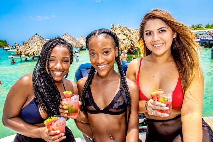 Carthagène 5 - Stop Island Hop Boat Party avec déjeuner, Cholon et Baru