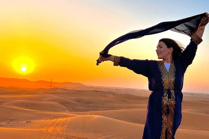 Dubai Desert Safari with Sunset, Camp Activities & 5* BBQ Dinner