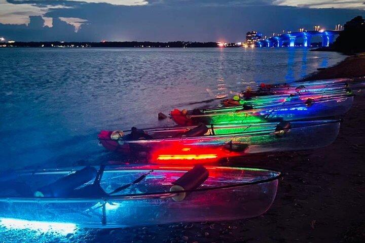 Tour notturno in kayak e paddleboard a Panama City Beach