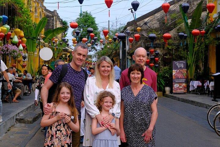 TOUR PRIVATO a Marble Mountain-Am Phu grotta-Hoi An City-Giro in barca