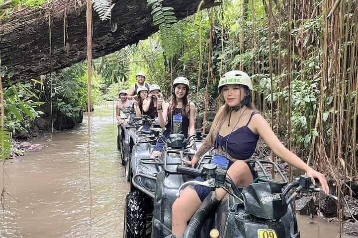 Ubud ATV Quad Bike, Wasserfall mit Rafting-Schnorcheln Optional
