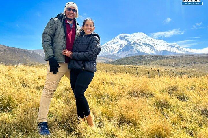 Tour privato del vulcano Chimborazo da Baños