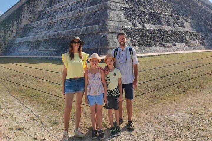 Privégidsdienst in de archeologische zone van Chichen Itza