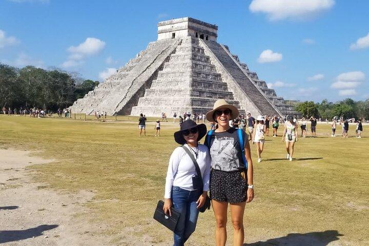 Privégidsdienst in de archeologische zone van Chichen Itza