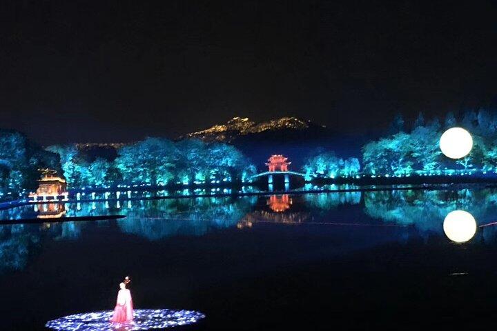Souvenirs durables du billet du spectacle de Hangzhou avec transport privé