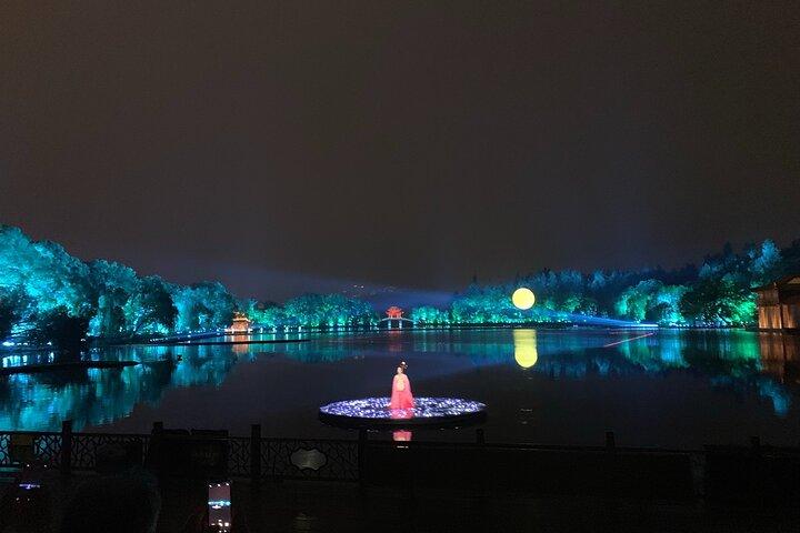 Souvenirs durables du billet du spectacle de Hangzhou avec transport privé