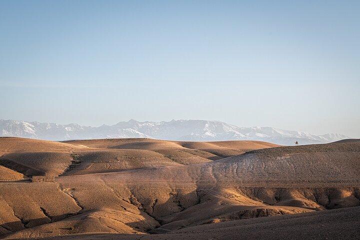 Agafay Sunset Tour with Camel Ride and Tea in a Nomad’s Tent