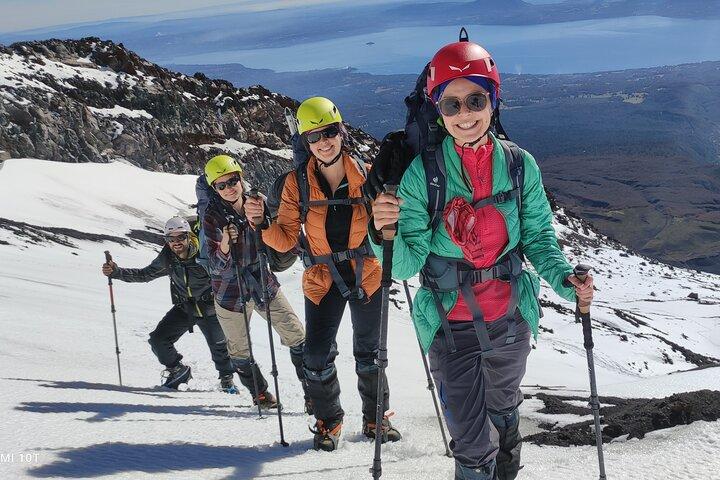ascenso al volcán Villarrica