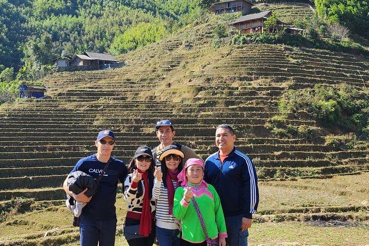 5-stündige private Trekking-Bambuswaldtour im Muong Hoa-Tal