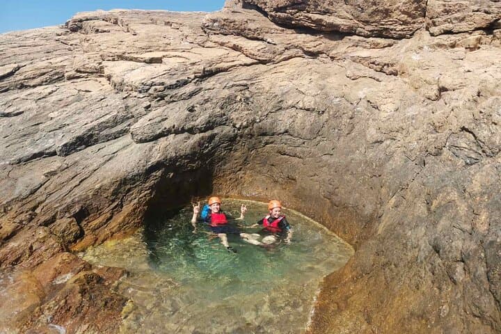 3-Hour Small Group Coasteering in Sounio