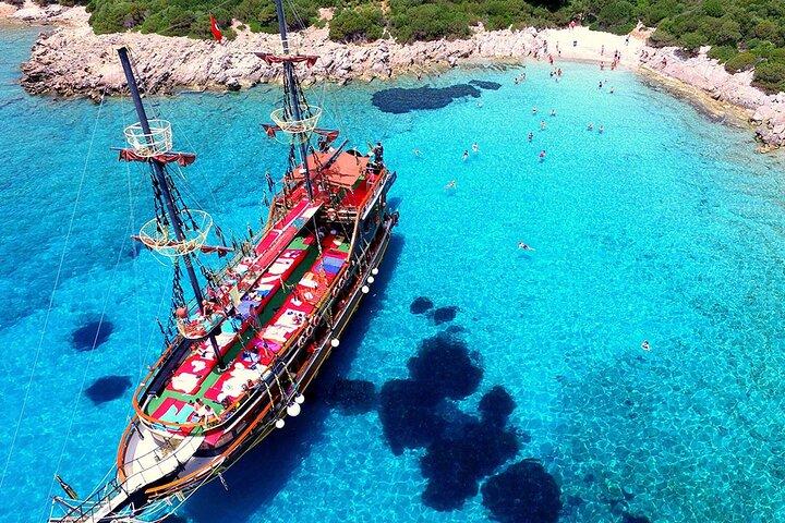 Excursion en bateau pirate à Bodrum