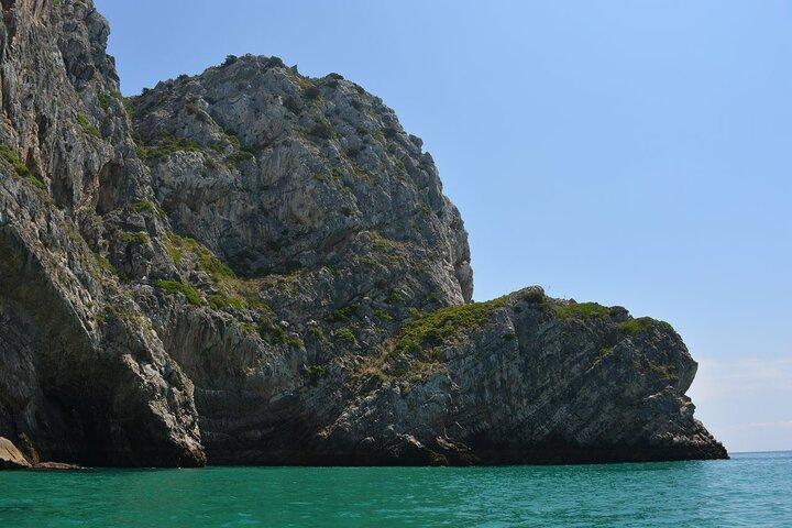 Visite des grottes de Sesimbra