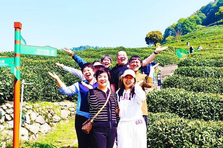 Visite privée d'une plantation de thé de 2 heures à Hangzhou en Chine