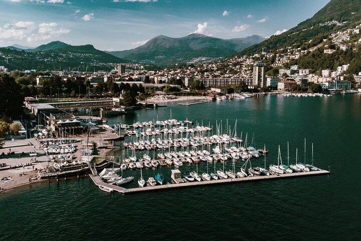 Como City og Lugano by private tur. To lande på én dag.
