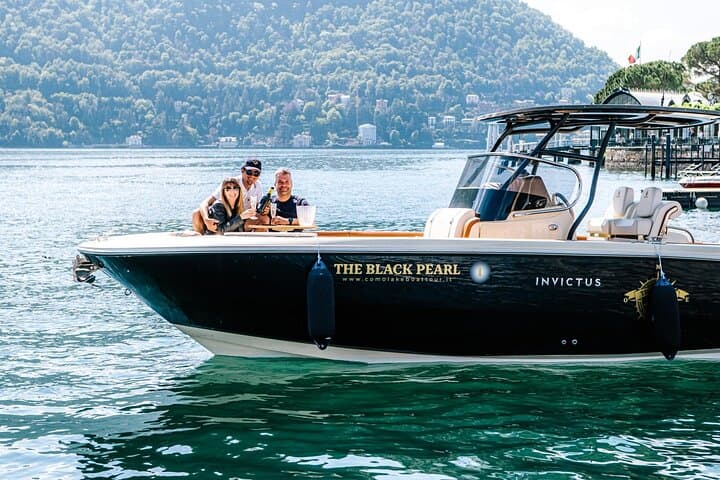 3H Private Cruise Lake Como Tender yacht Invictus 6 pax