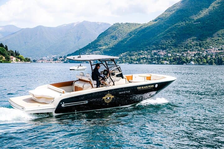 3H Private Cruise Lake Como Tender yacht Invictus 6 pax