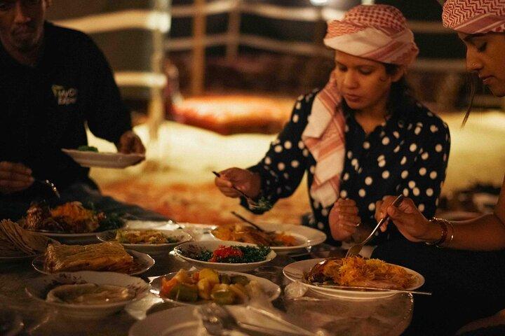 Al Marmoom Oasis Erlebnis mit Beduinen Abendessen