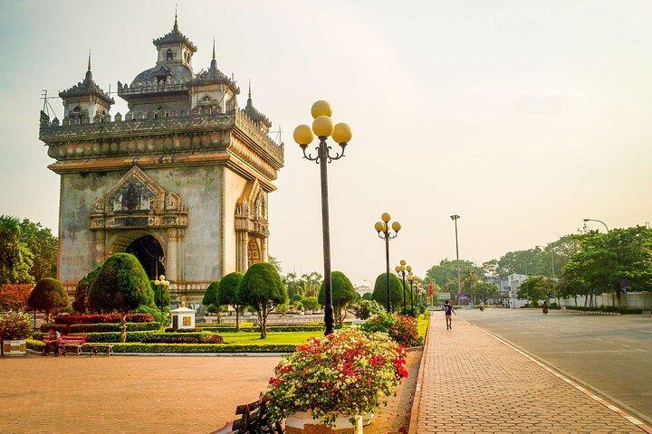 Vientiane privat vandringstur med en guide (privat rundtur)