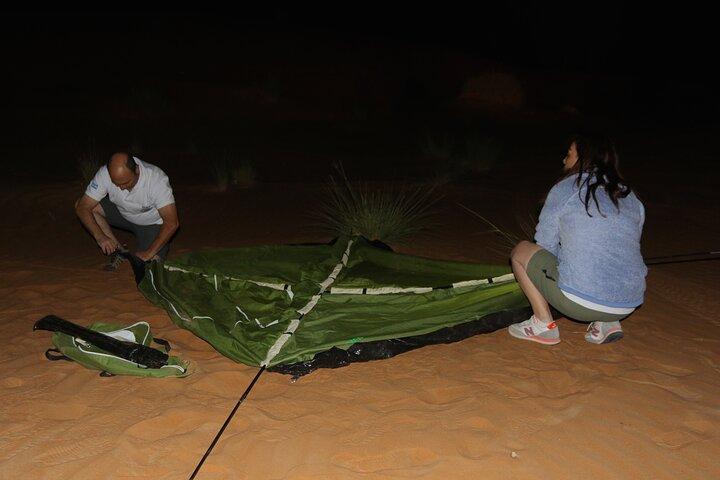 2-daagse of 3-daagse zelfrijdende 4x4 woestijn- en kampeeravontuur vanuit Dubai