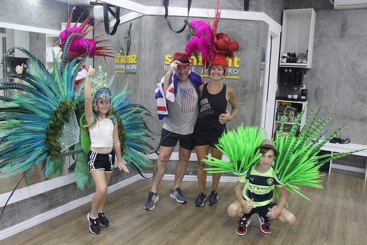 clase de samba en ipanema