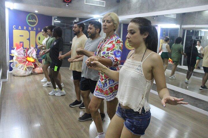 clase de samba en ipanema