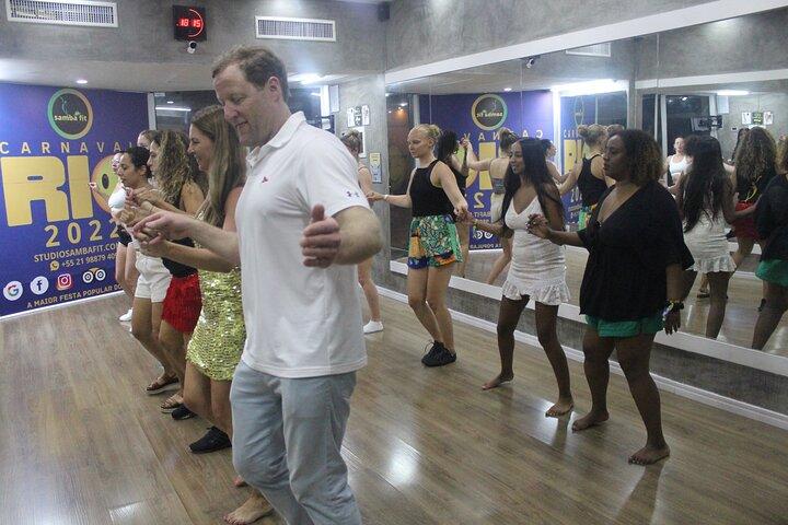 clase de samba en ipanema