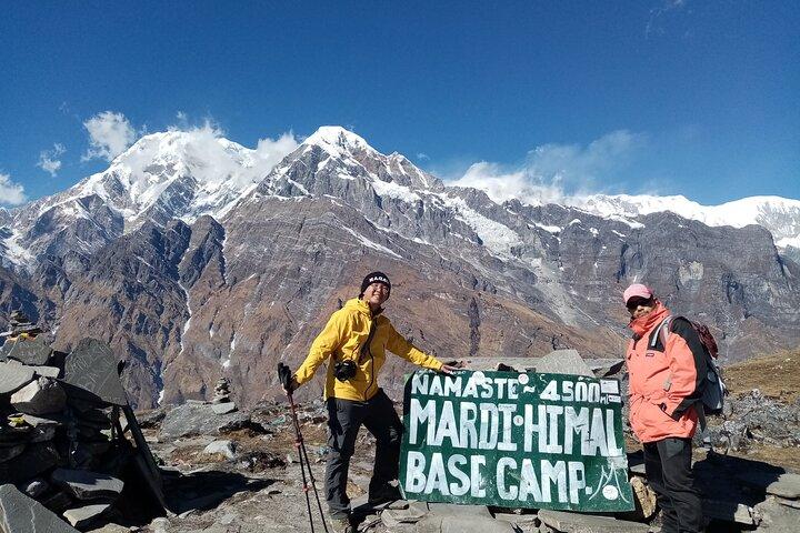 4 Tage private Mardi Himal Basislager-Wanderung