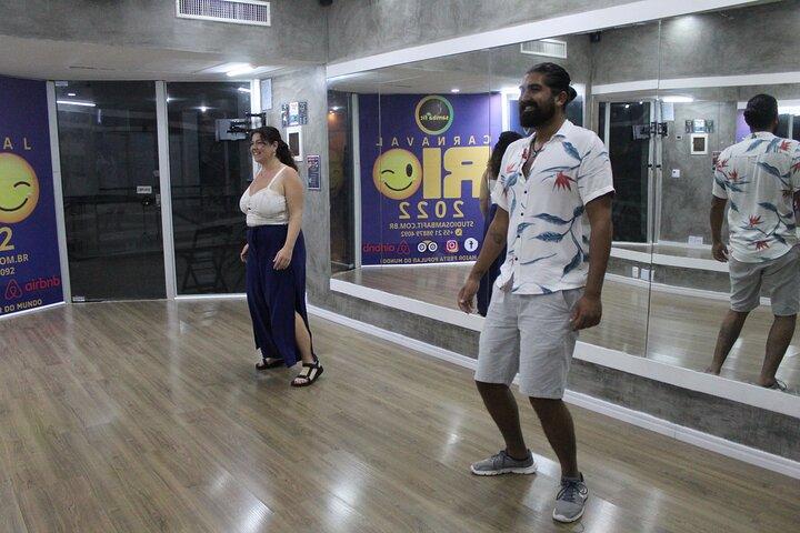 clase de samba en ipanema