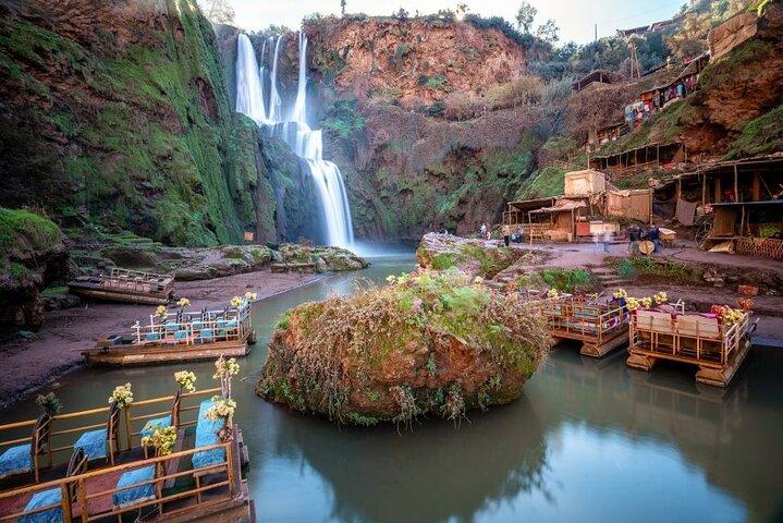 Excursion to the Ouzoud Waterfalls in the Atlas Mountains from Marrakech