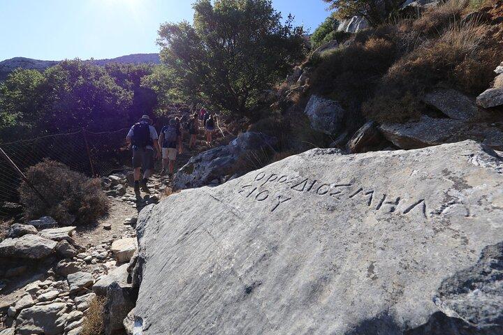 Naxos: wandeling naar de top van de Cycladen - Mount Zas