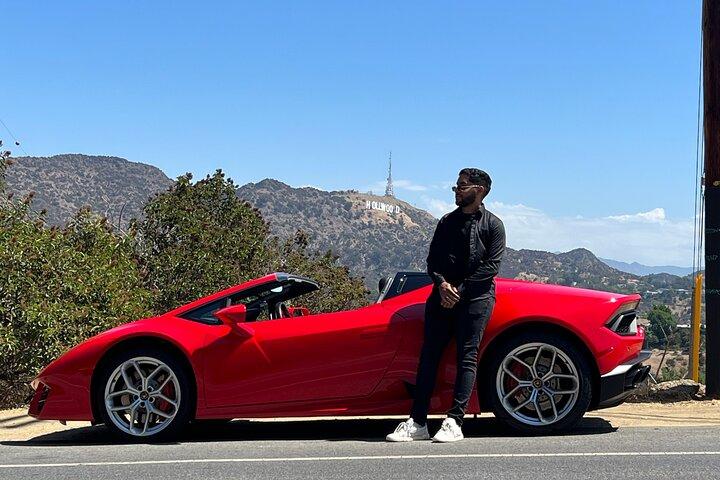 30 - Minuten Rijden Tour : Verken Hollywood in een Lamborghini