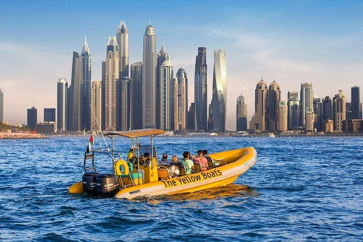 Yellow Boat Tour Dubai With Transfer Option