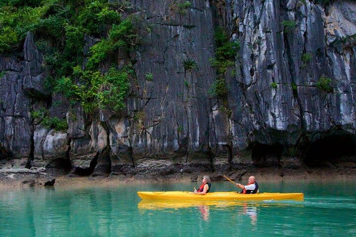Heldags Halong Bay-tur med frokostbuffet