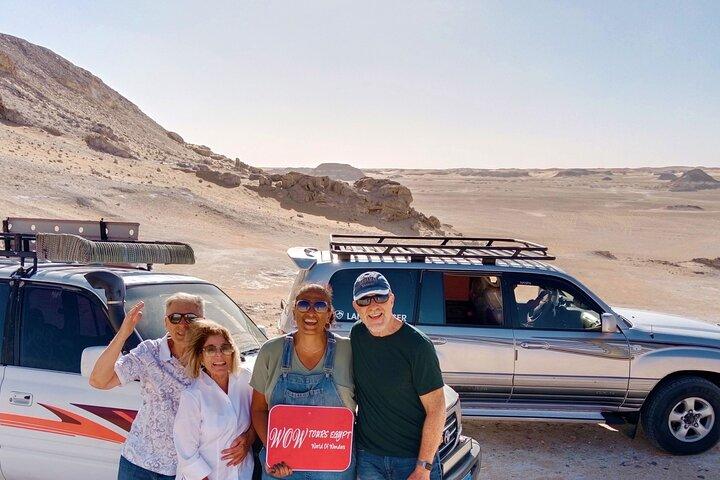 3 Days Safari Camping Bahariya Oasis, Black and White Desert
