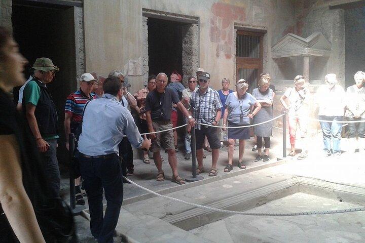 Vanuit Sorrento : Rondleiding door de ruïnes van Pompeii en de Vesuvius