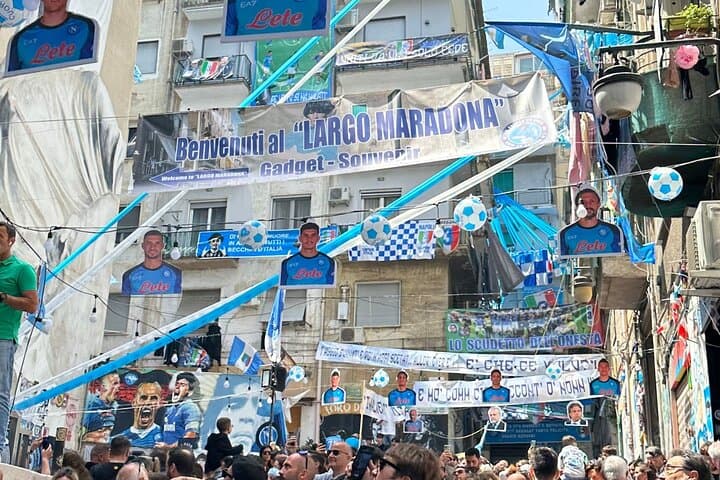 Discovering Maradona Private Tour in Naples
