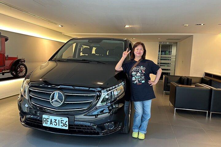 台北日帰りツアー(東北海岸ツアーまたは市内ツアー) MERCEDES VAN