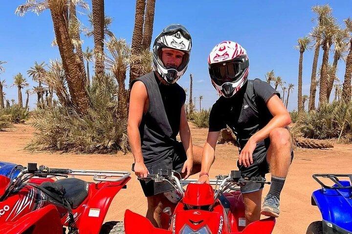 Quad ride in the Palmeraie Marrakech