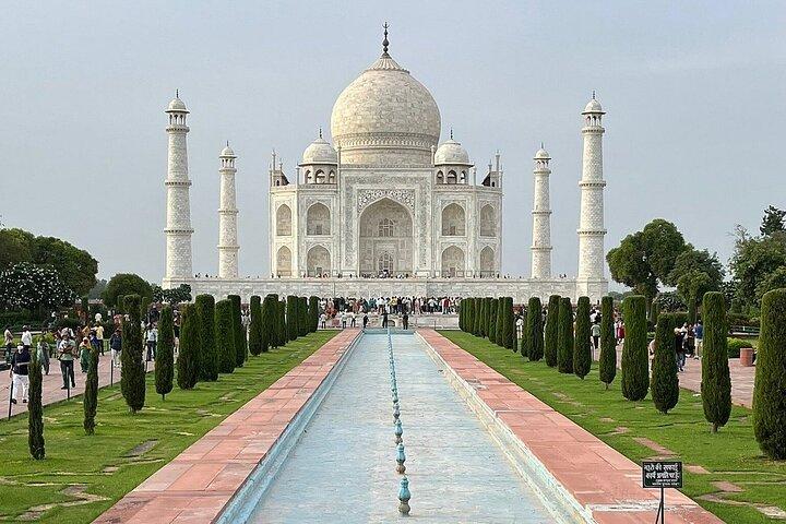 De Delhi: Taj Mahal e Agra Fort Tour por Superfast Train
