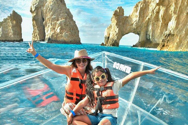 Cabo San Lucas Bay-boottocht met glazen bodem